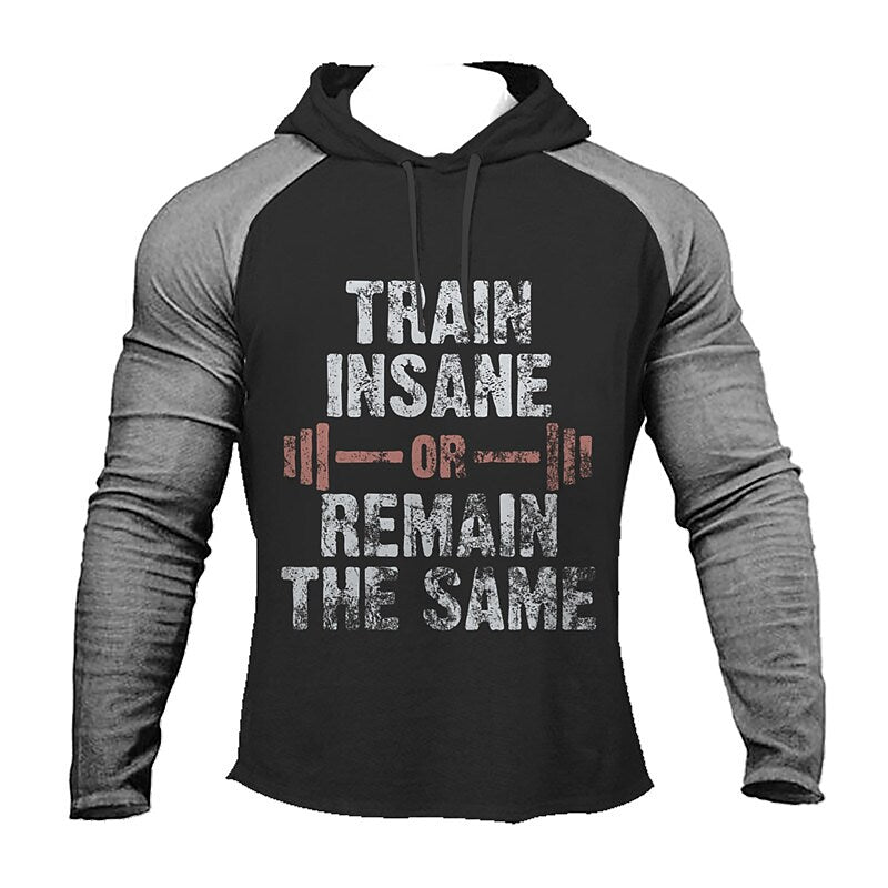 TRAIN INSANE OR REMAIN THE SAME Black S