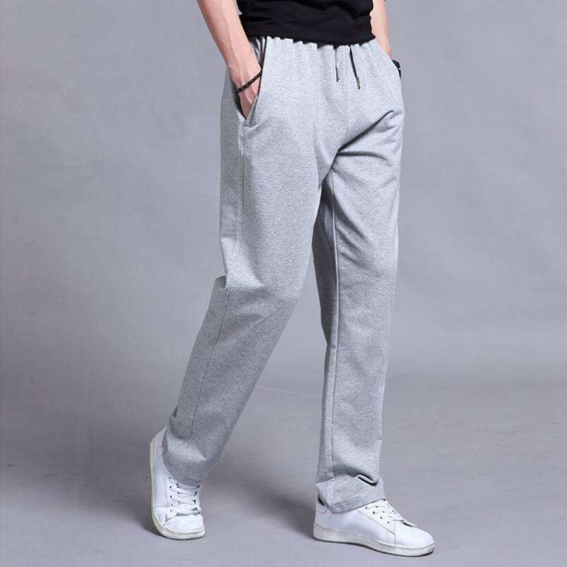 Men's cotton casual loose sweatpants