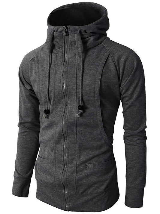 Men's zip-up sweatshirt