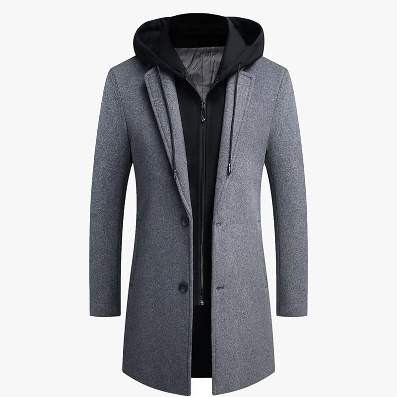 Men's Trend Casual Wool Coat