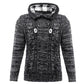 Men's Thick Casual Hooded Winter Sweater