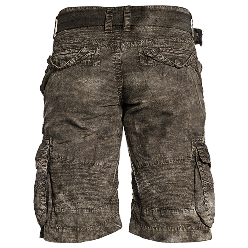 Mens Skull Printed Casual Tactical Shorts