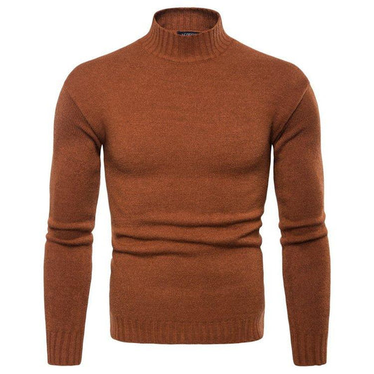 Men's Half Turtleneck Knitted Sweater