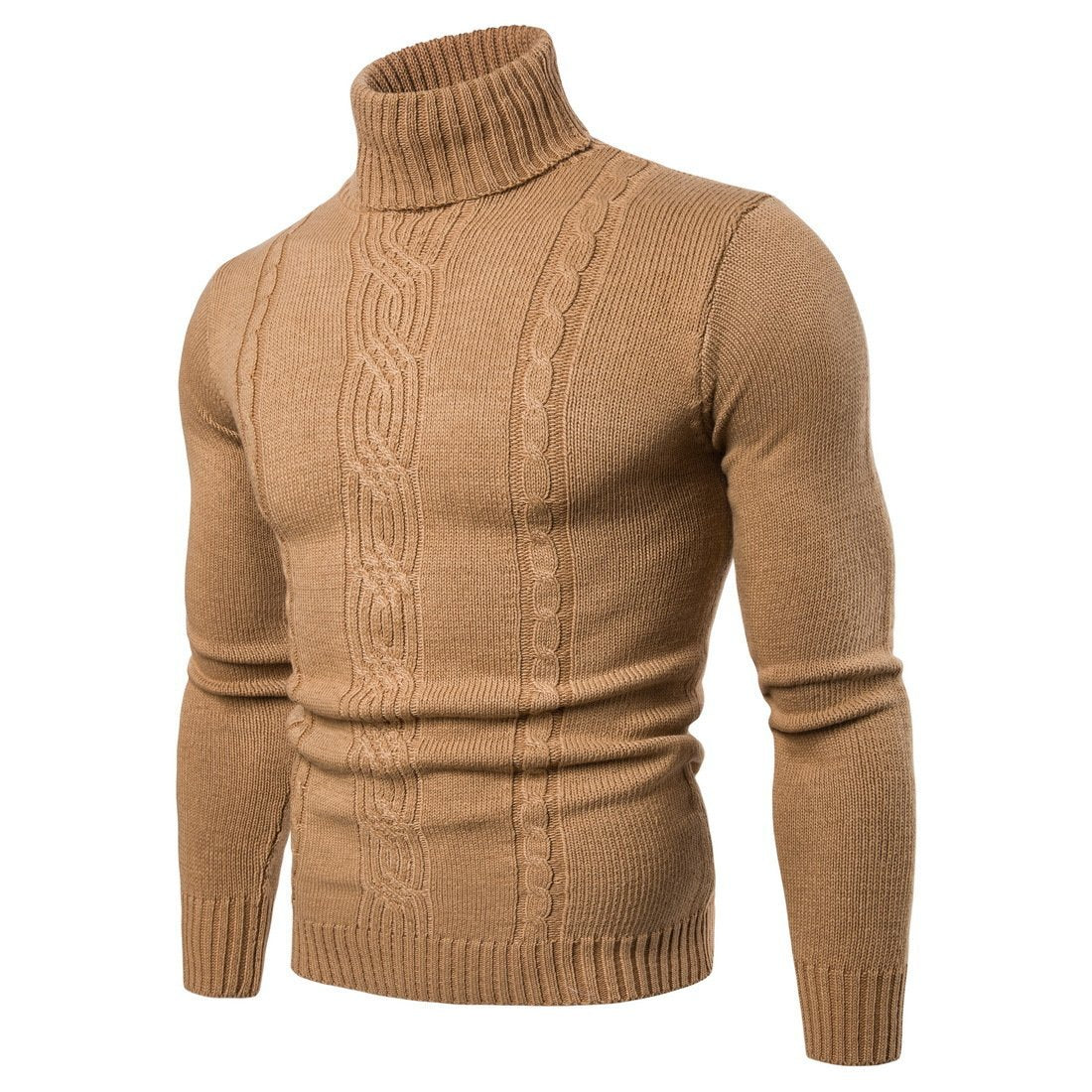 Mens Fashion Classic Jacquard Pullover Sweater