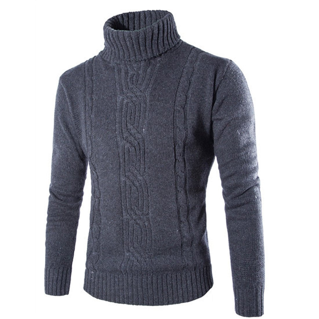 Mens Fashion Classic Jacquard Pullover Sweater