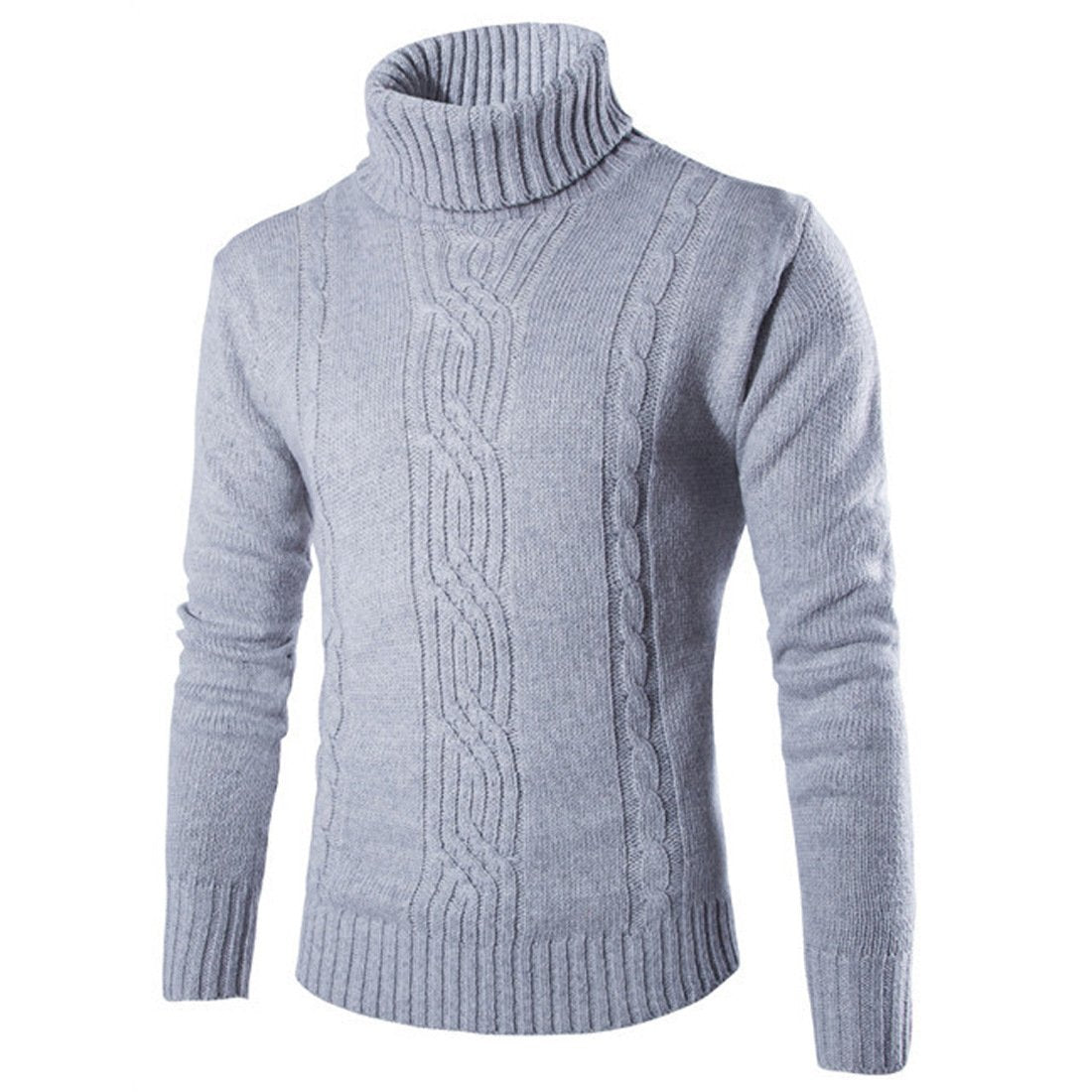 Mens Fashion Classic Jacquard Pullover Sweater