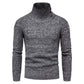 Turtleneck Mens Fashion Long-Sleeved Sweater Bottoming Sweater Knitwear