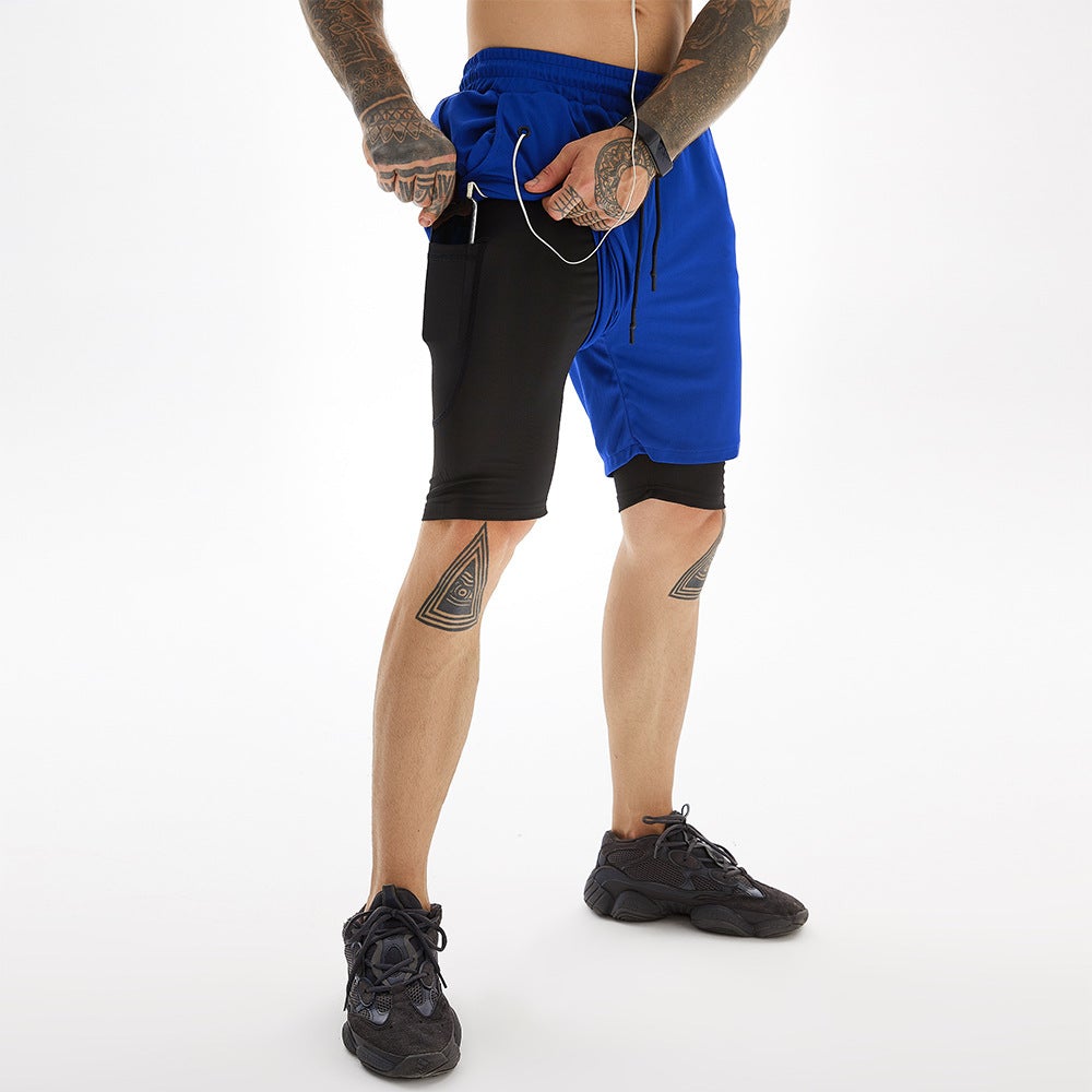 Men's Fast Drying Leisure Fitness Shorts