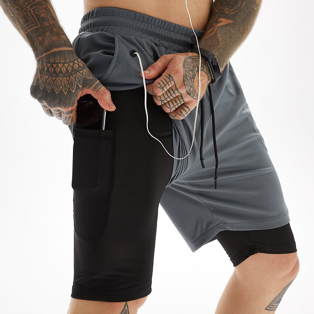 Men's Fast Drying Leisure Fitness Shorts