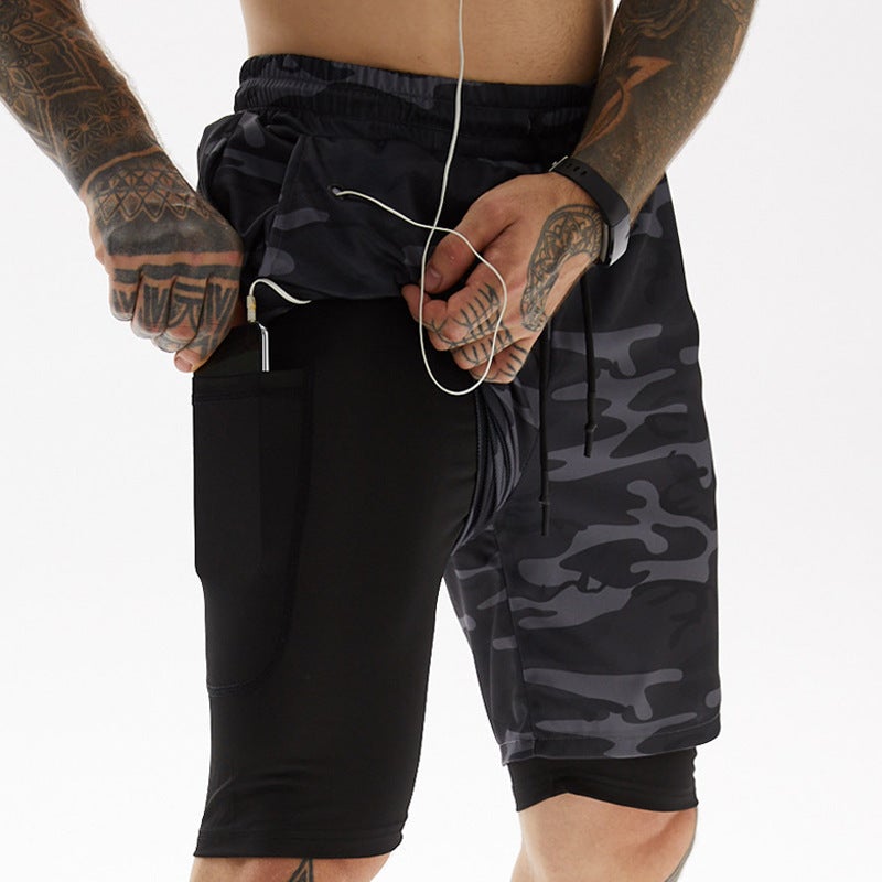 Men's Fast Drying Leisure Fitness Shorts