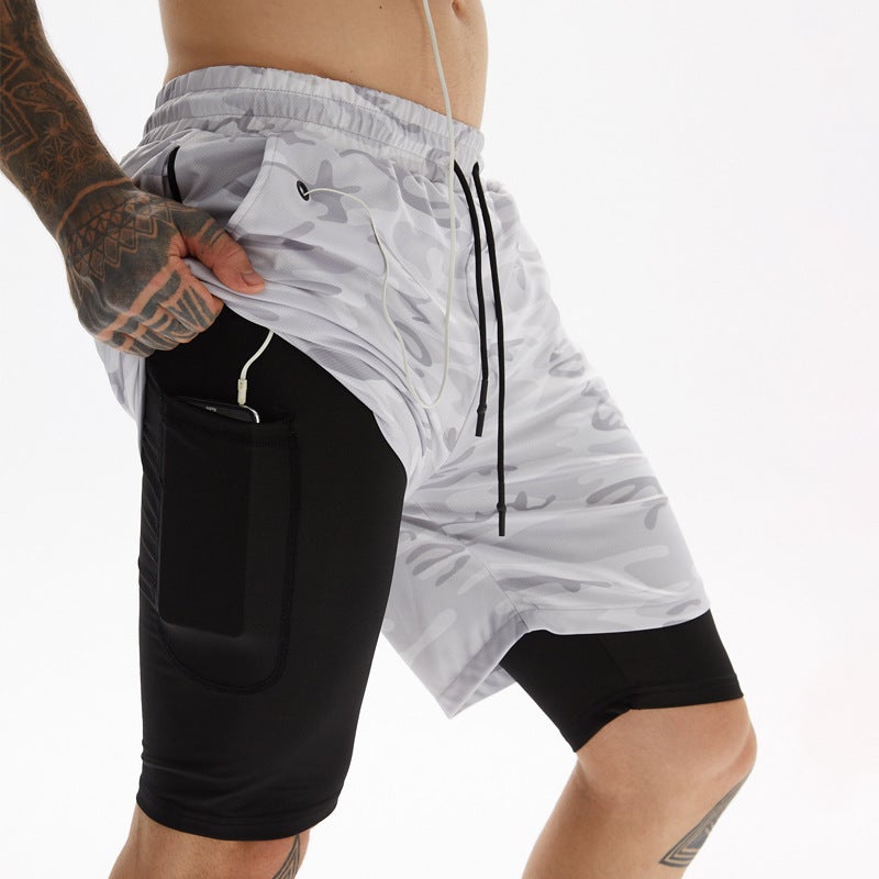 Men's Fast Drying Leisure Fitness Shorts