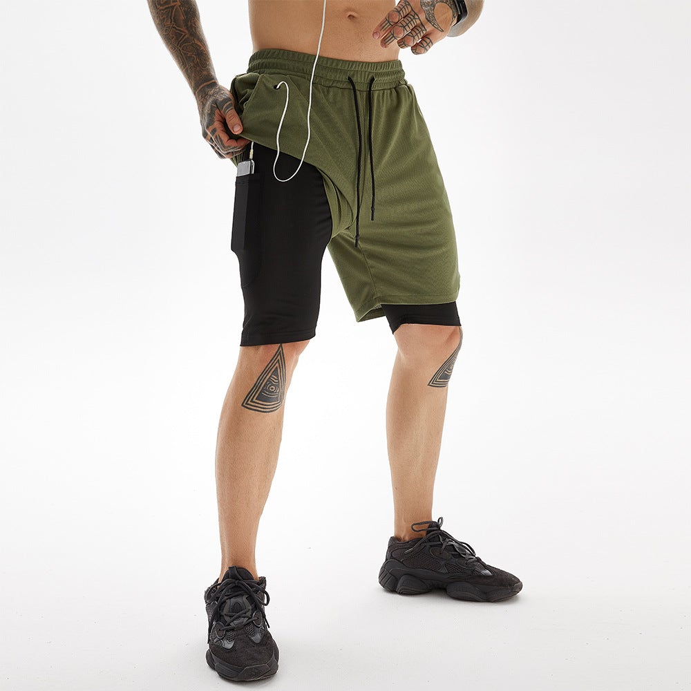 Men's Fast Drying Leisure Fitness Shorts