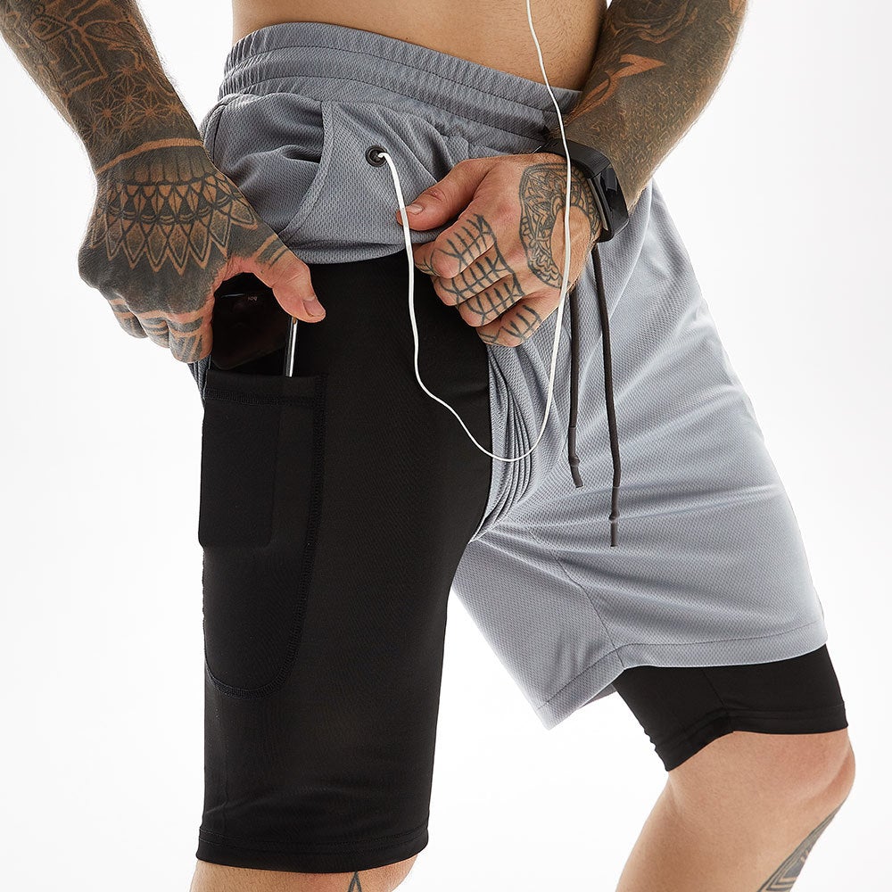 Men's Fast Drying Leisure Fitness Shorts