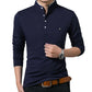 Pologize Logo Business Mandarin Collar Polo Shirt