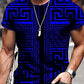 Men 3D Tees Graphic Print Short Sleeve Tops Casual Designer Summer