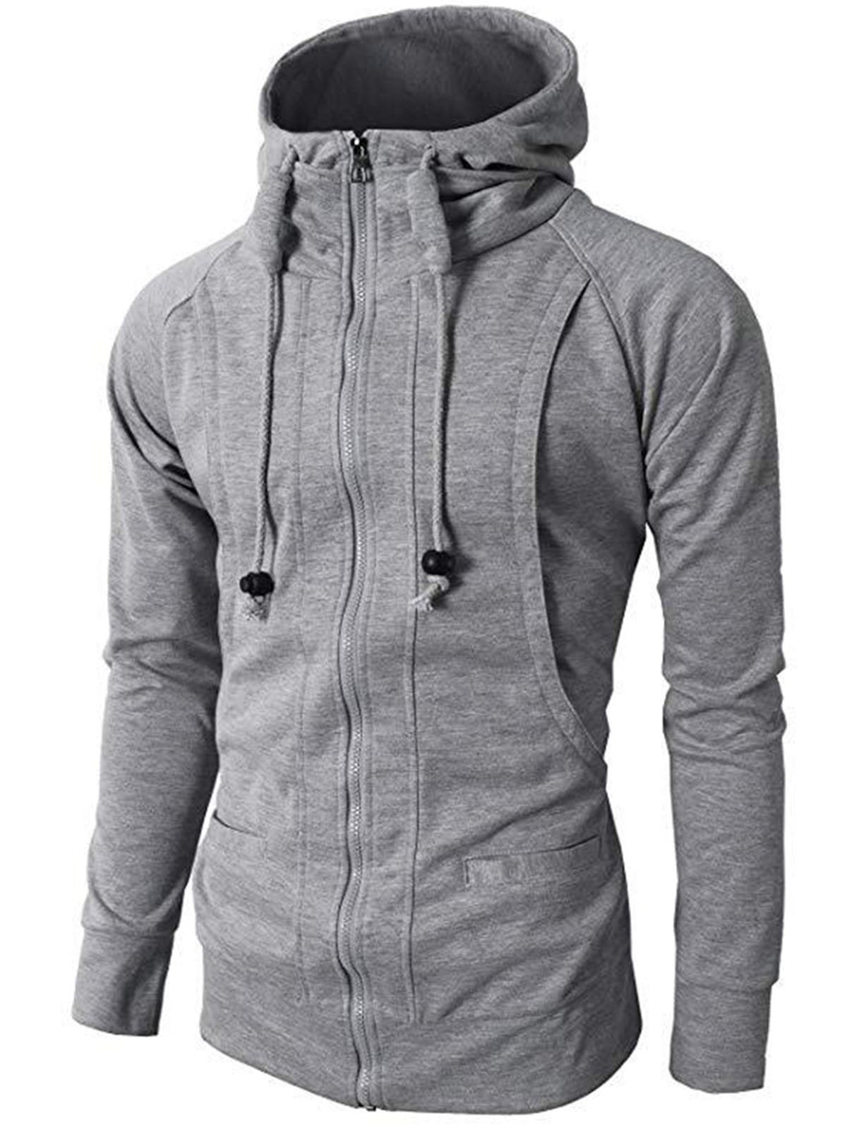 Men's zip-up sweatshirt