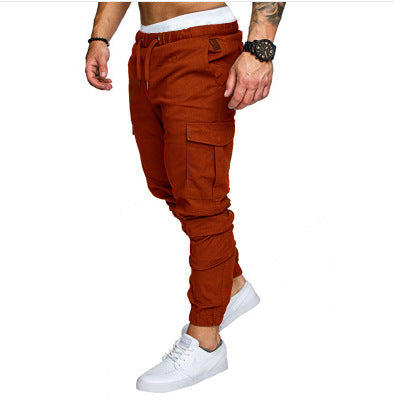 Men's Multi-Pocket Casual Trousers Pants