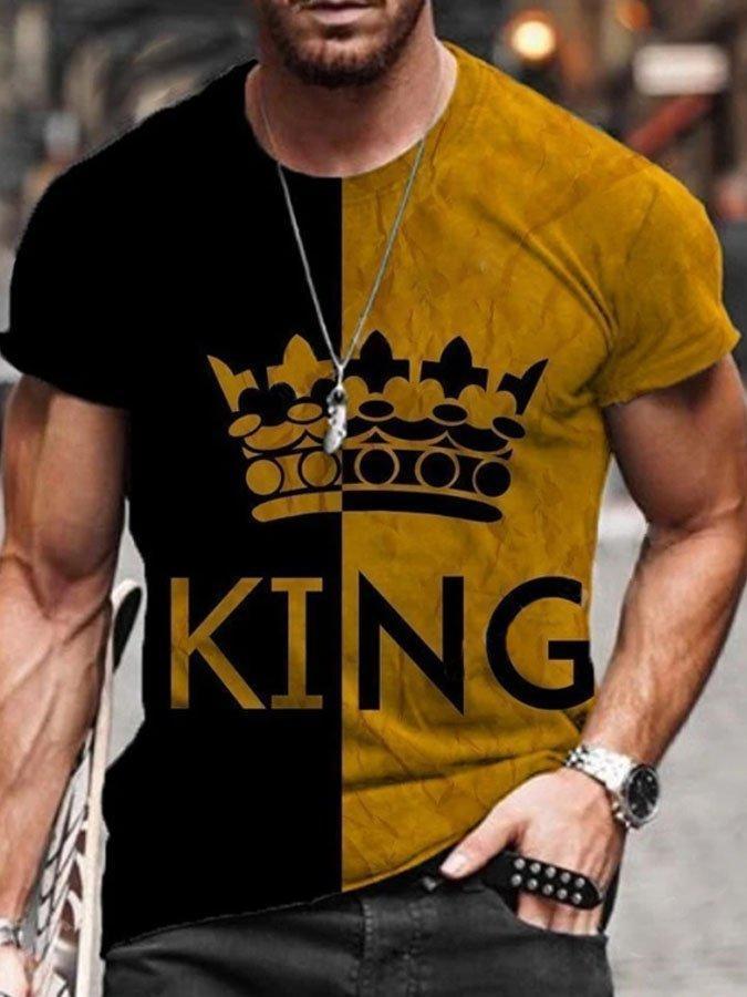 Men's Imperial Crown Print T-Shirt