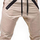Men's Zippers Embellished Drawstring Fashion Jogger Pants