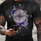 Men's 3D Print Map Graphic Prints Fingerprint Print Short Sleeve Daily T-Shirts