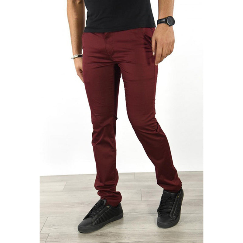 Men's Classic Fashion Slim Fit Straight Trousers