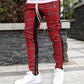 Men's Plaid Sports Pants