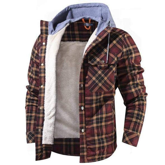 Plaid Patchwork Jacket