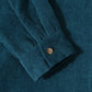 Mens Corduroy Color Block Panel Stitching Casual Long Sleeve Shirts