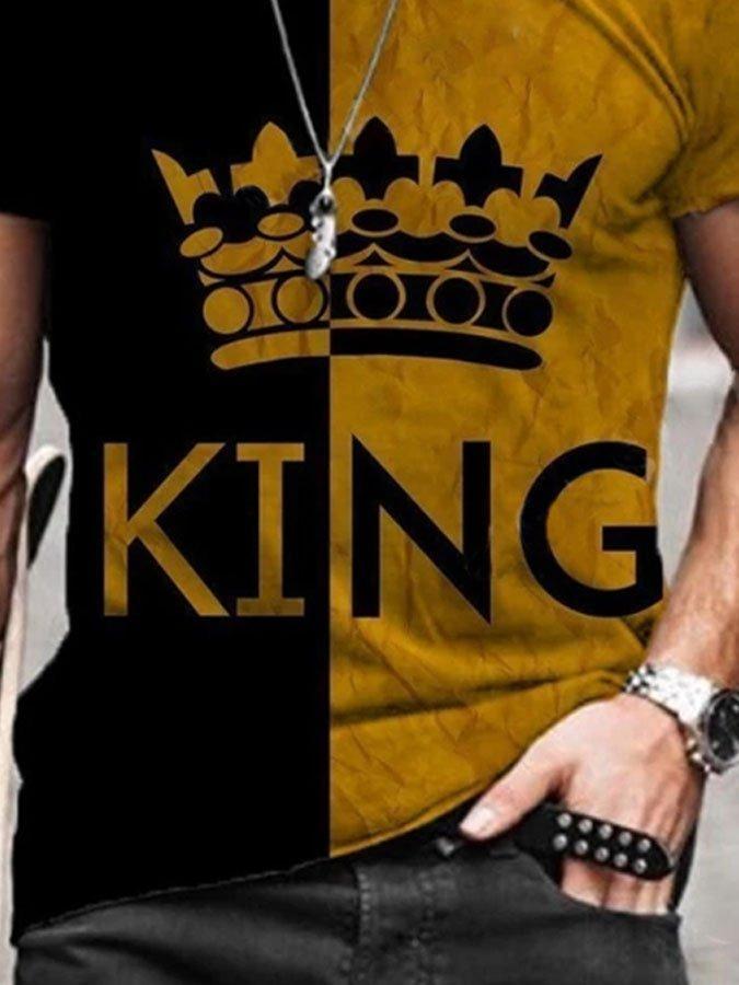 Men's Imperial Crown Print T-Shirt