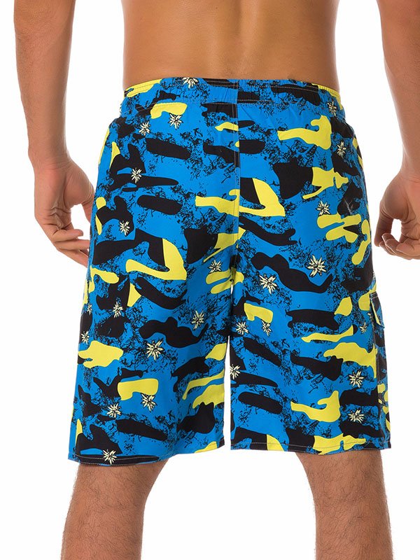 Men's Summer Hawaii Camouflage Casual Shorts