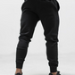 Plain Cotton Pants Black M