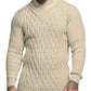 Men's knitted pullover sweater