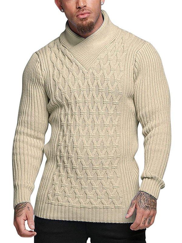 Men's knitted pullover sweater