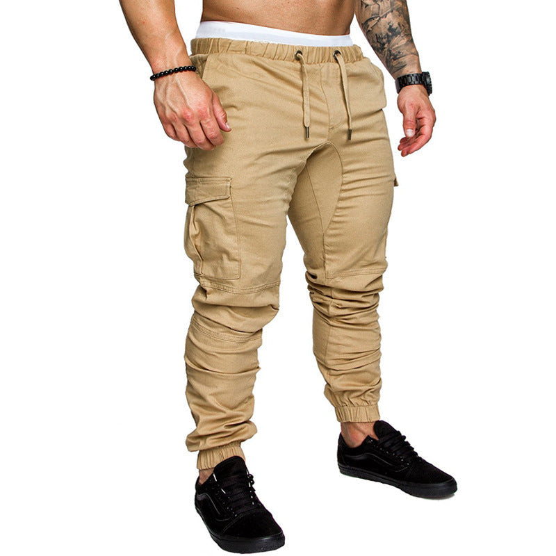 Men's Multi-Pocket Casual Trousers Pants