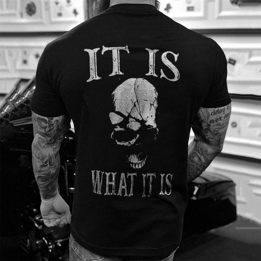 Livereid It Is What It Is Print T-shirt