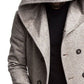 Men's Hooded Woolen Coat