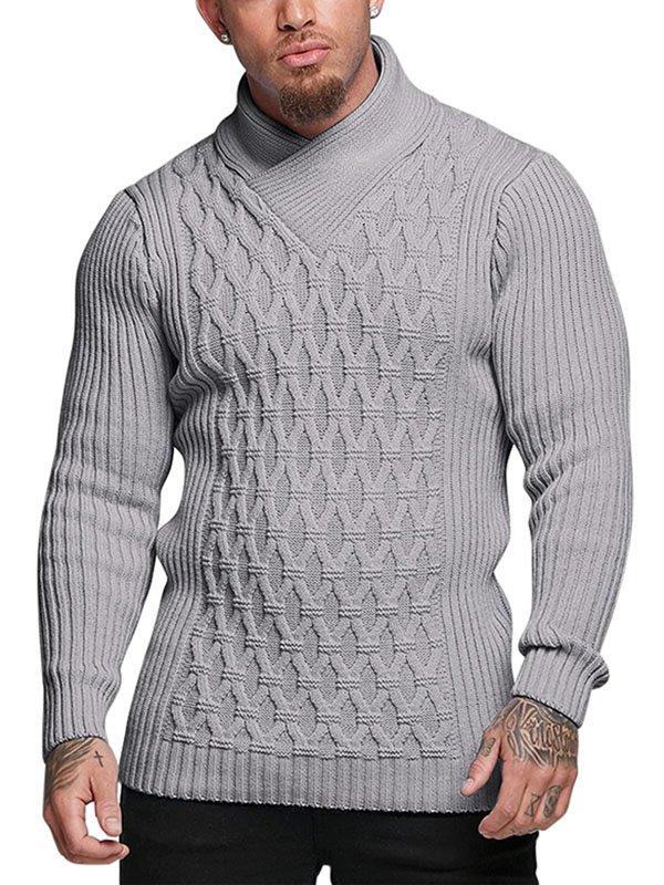 Men's knitted pullover sweater