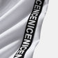 Mens Contrast Patchwork Side Letter Ribbon Sweatshirt Two Pieces Outfits