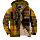 Men's plaid pattern casual fake two-piece long-sleeved jacket