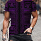 Men 3D Tees Graphic Print Short Sleeve Tops Casual Designer Summer
