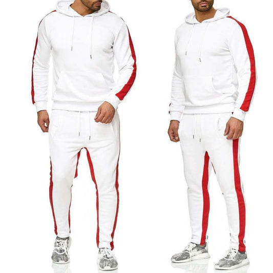 Men's casual sportswear hooded sweater suit