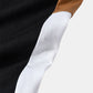 Mens Color Block Stitching Hoodie Long Preppy Two Pieces Outfits