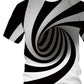 Men's 3D Printed T-shirt White L