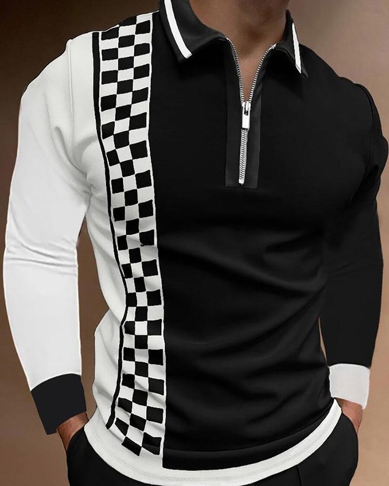 Men's Lapel Polo Shirt