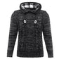Men's Thick Casual Hooded Winter Sweater