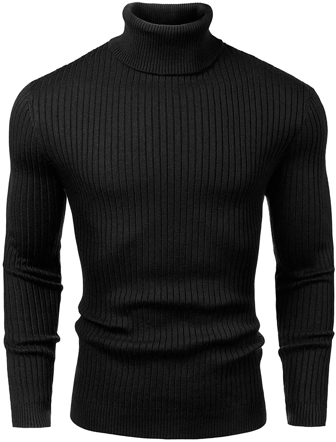 Men's Turtleneck Sweater Slim Sweater