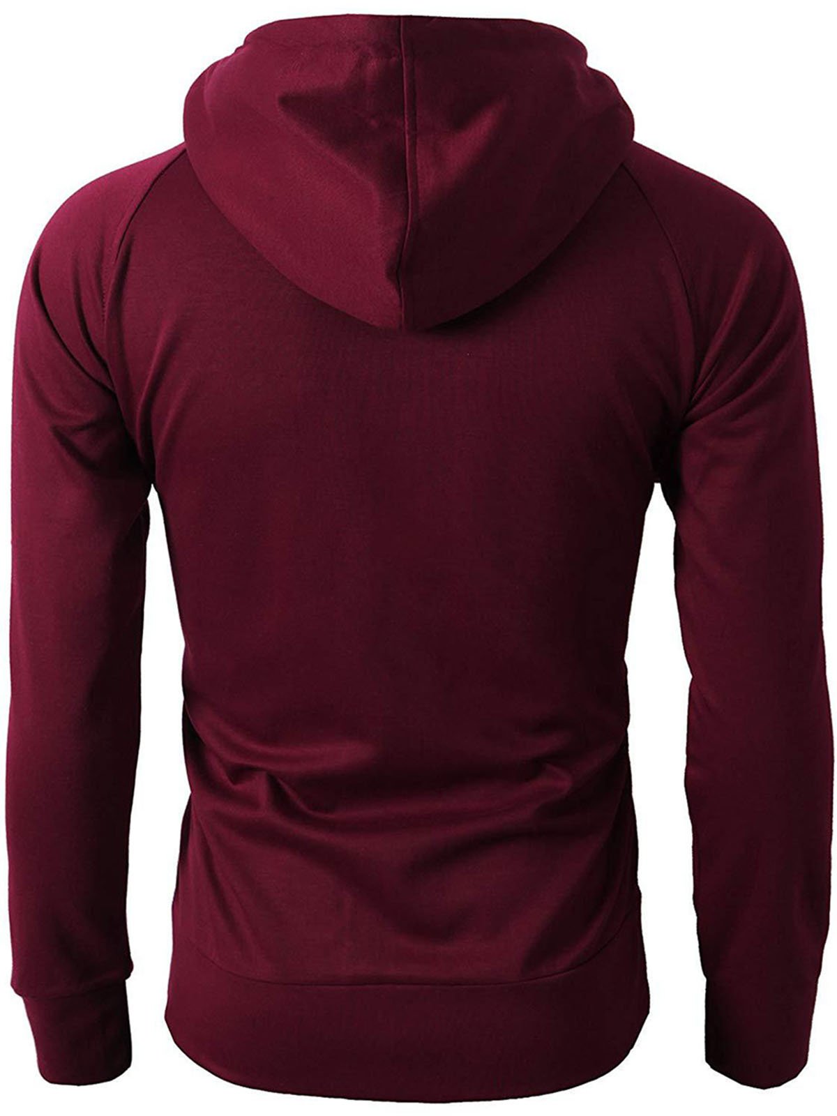 Men's zip-up sweatshirt