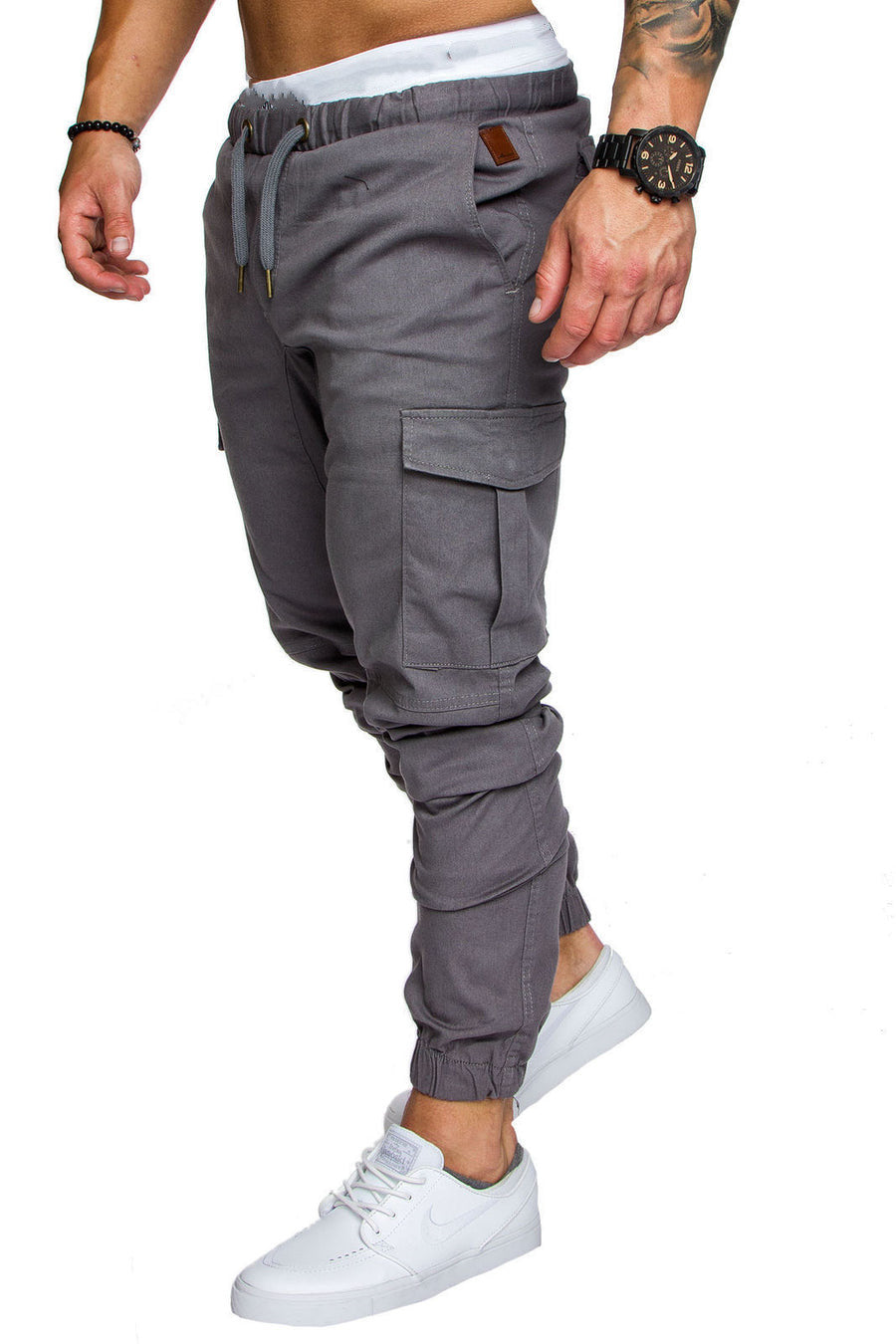 Men's Multi-Pocket Casual Trousers Pants