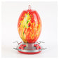 Hummingbird Feeder Hand Blown Glass