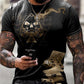 Men's Printed Casual Round Neck Short Sleeves